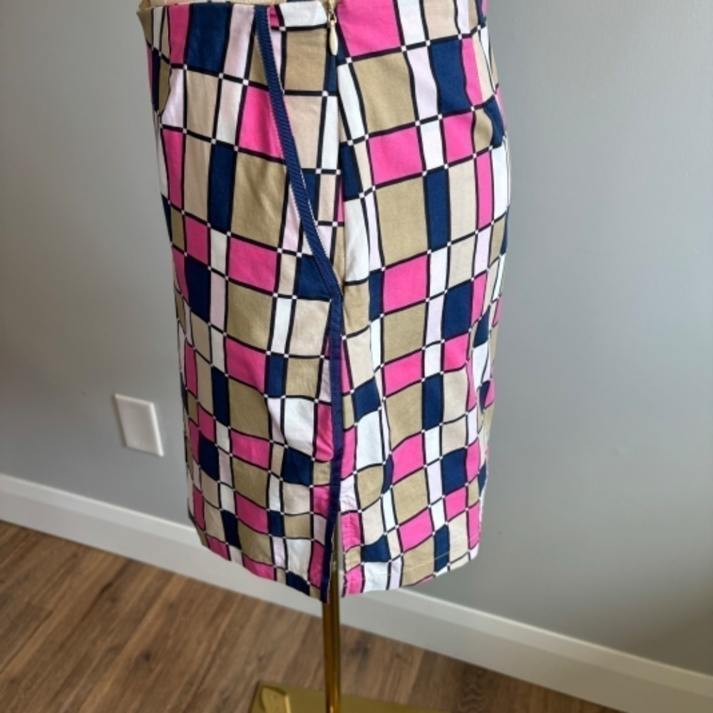Golftini, Women's Monkey Business, Pink, Tan and Blue, Golf Skort SZ 8L - Picture 4 of 9